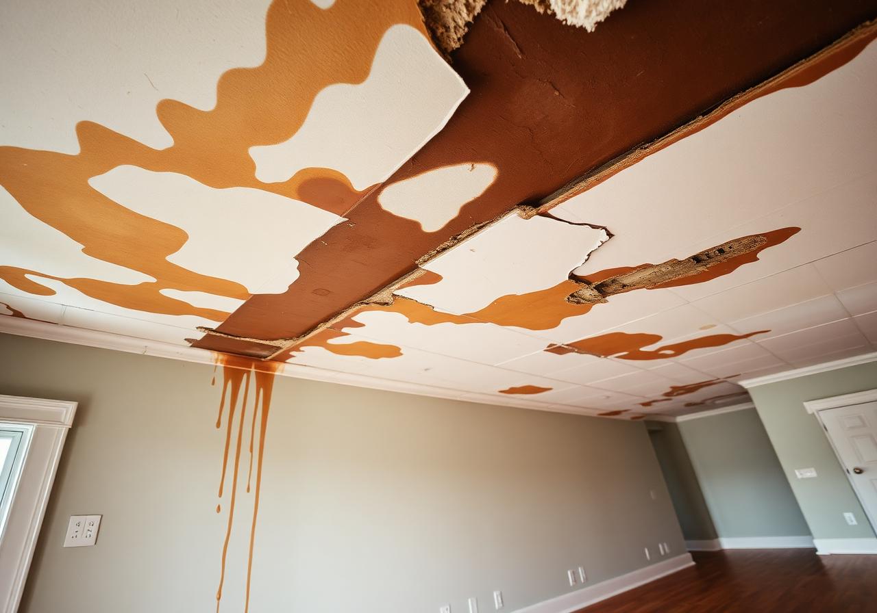 Before: Stopping a slow leak before it became a tear-out