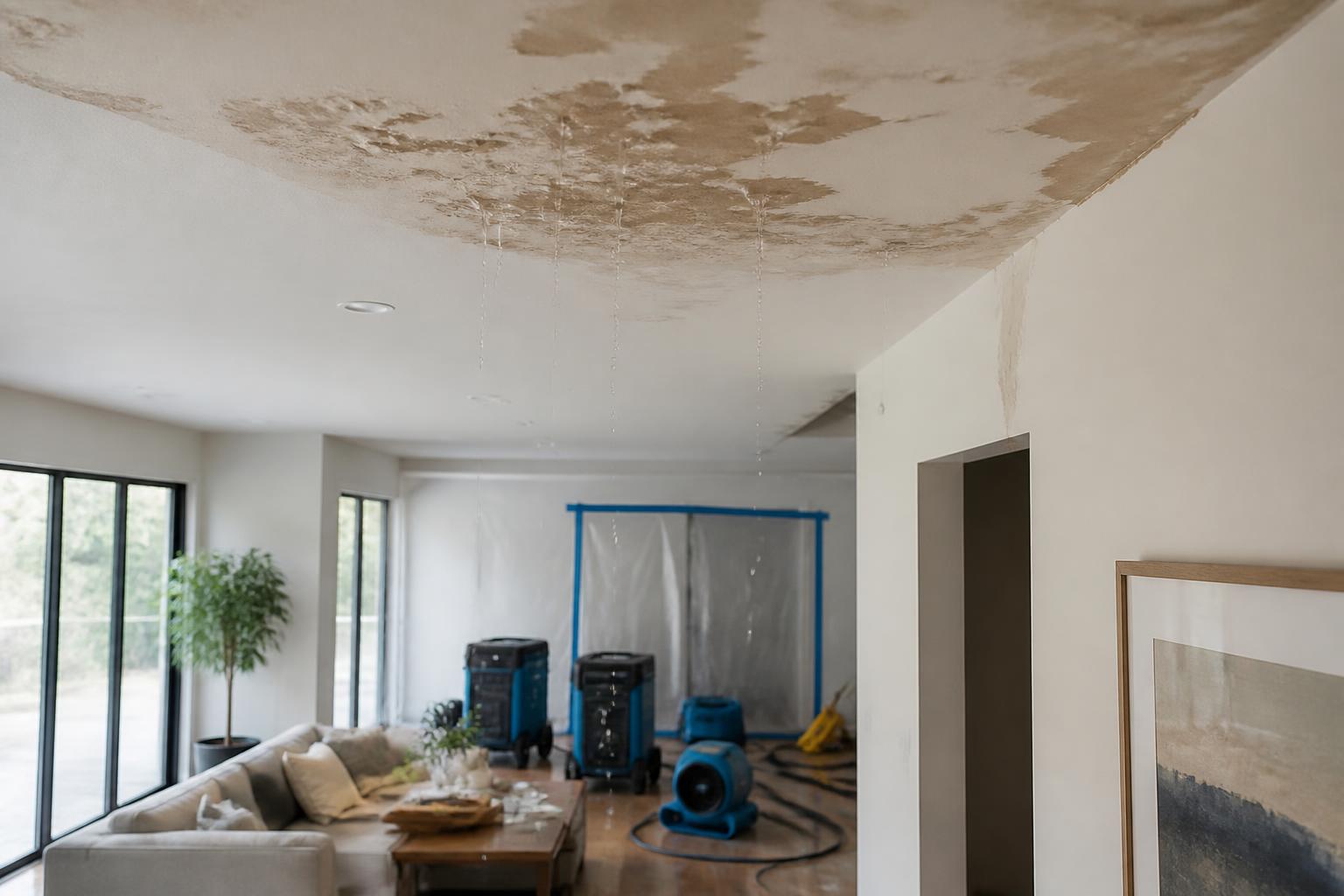 Water Damage: A Homeowner's First-Steps Guide